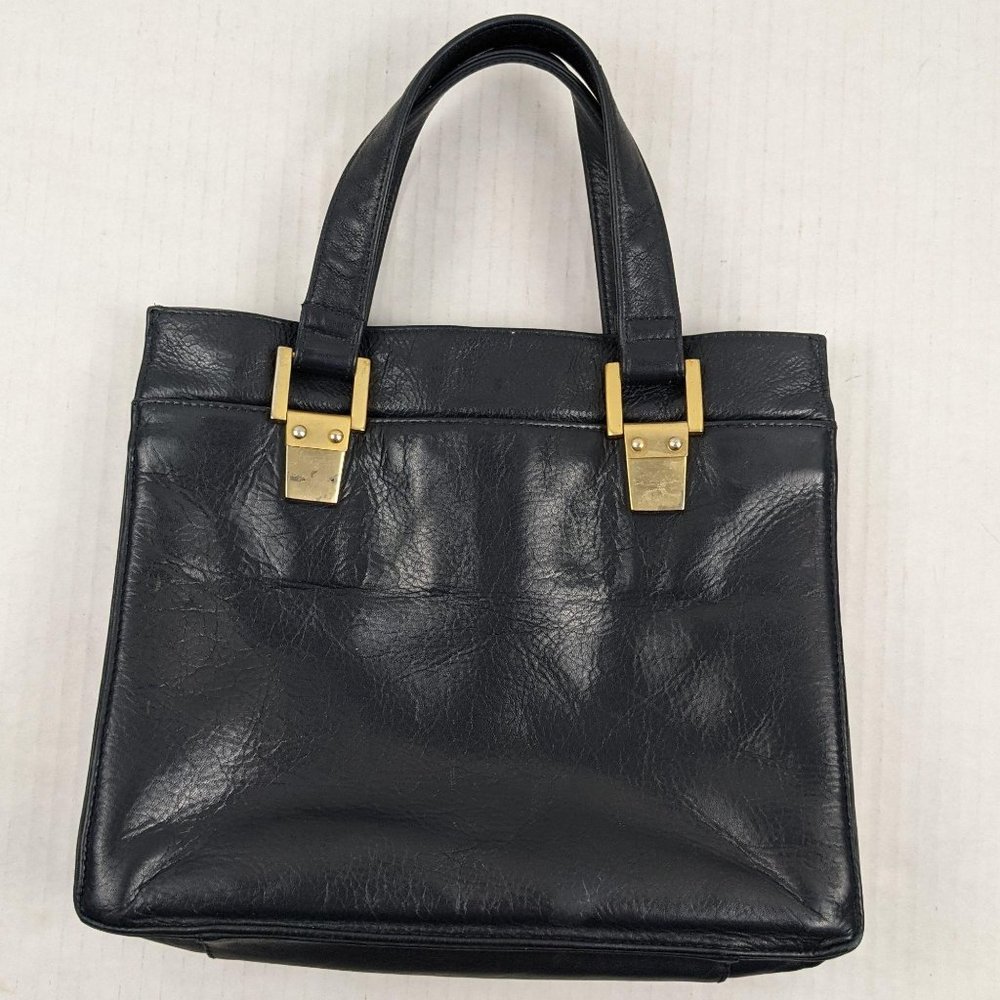 Vintage Perlina New York Navy Tote